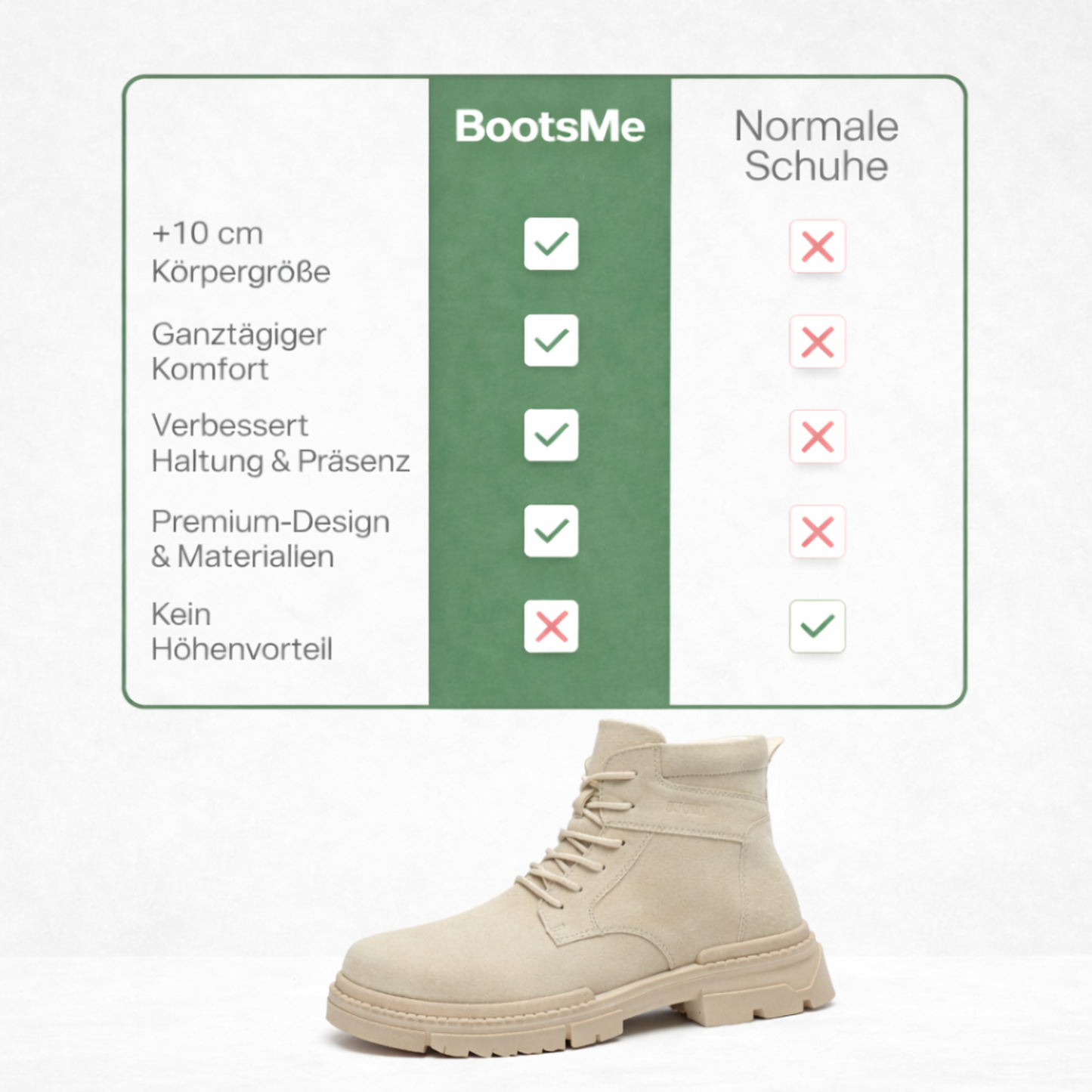 BootsMe SANDSTONE