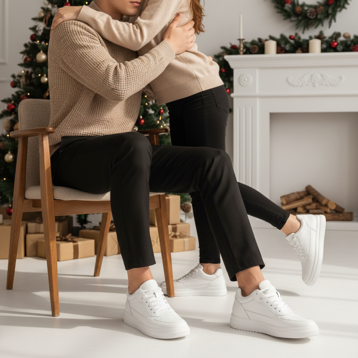 BootsMe WHITE CASUAL